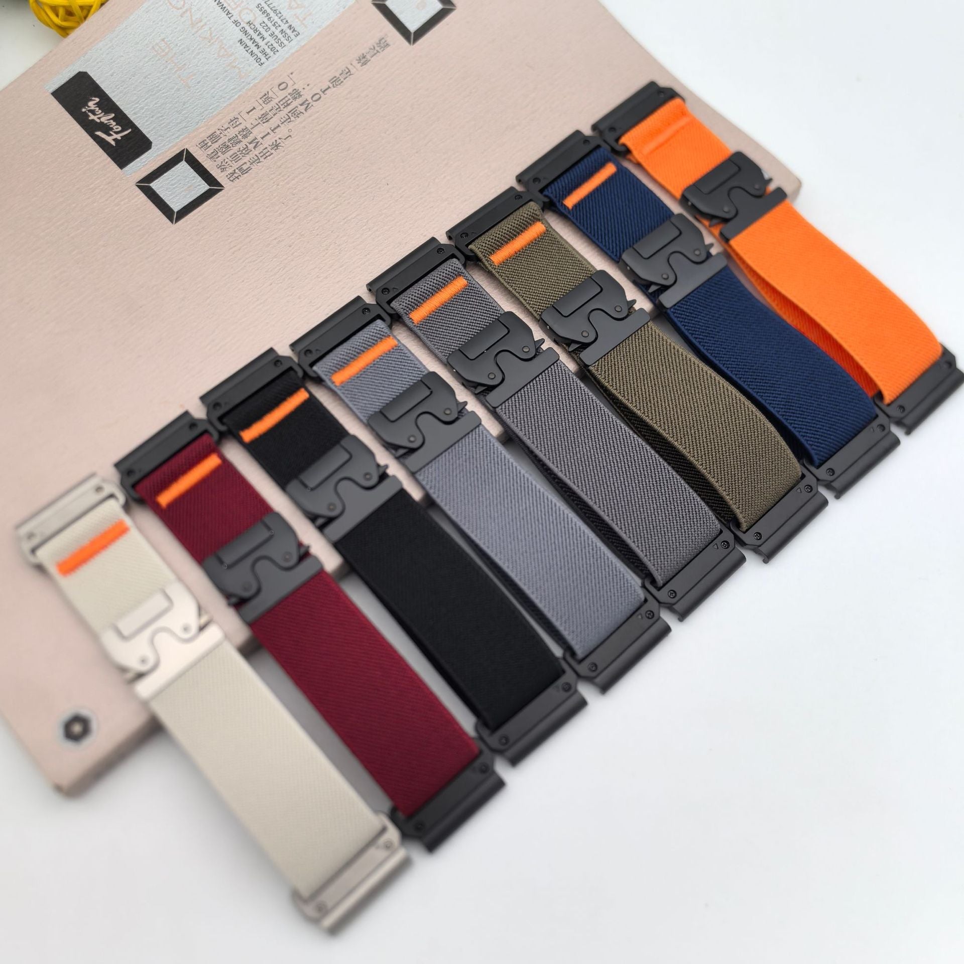 Stretch Sport Nylon Band For  Garmin Watch