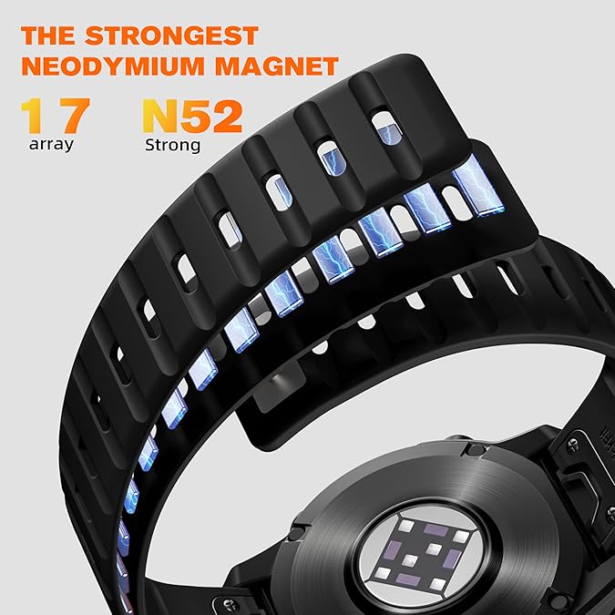 Sport Silicone Strap for Garmin Fenix 8 7X 7 5X 5 6