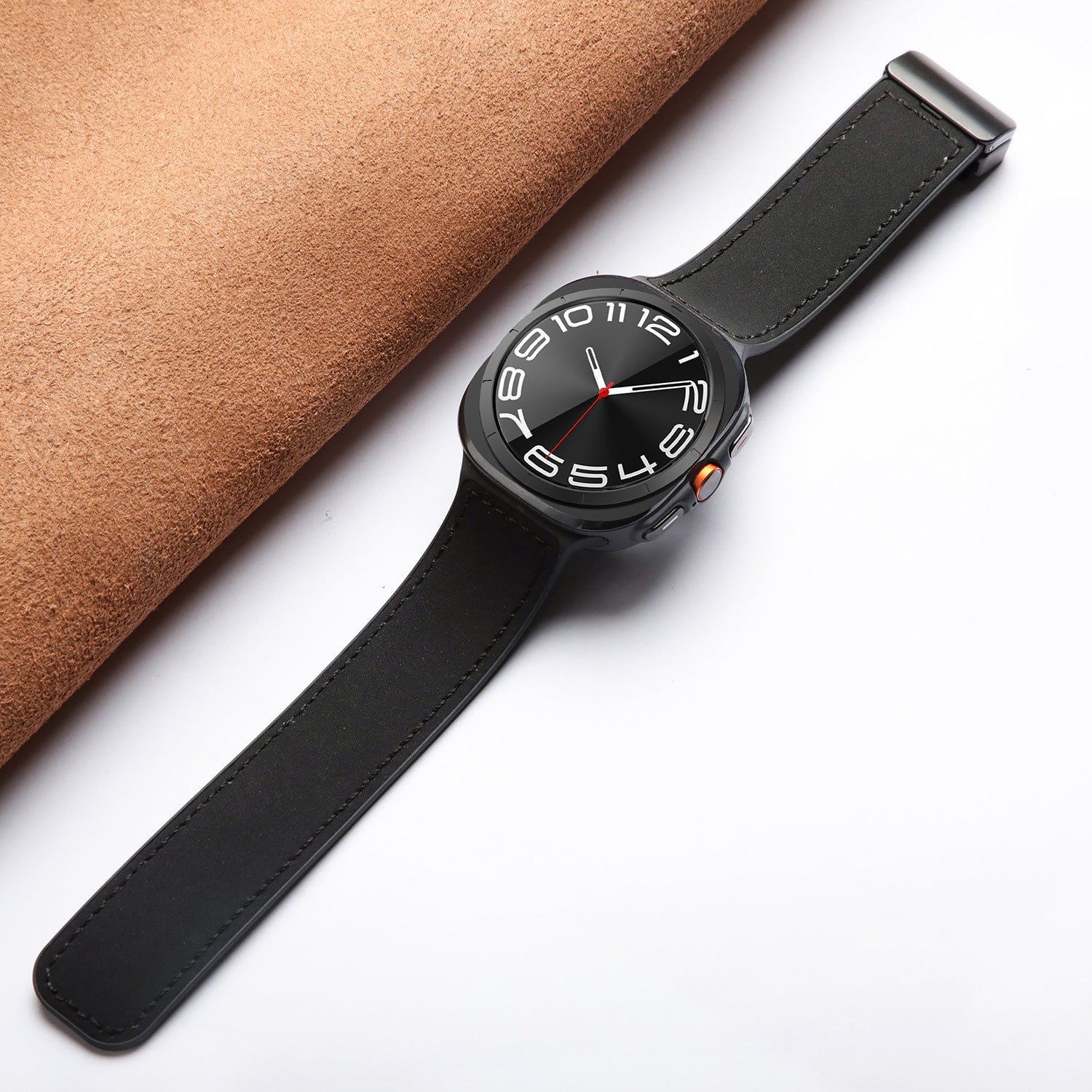 Silicone Magnetic Leather Strap For Samsung Samsung Galaxy Watch