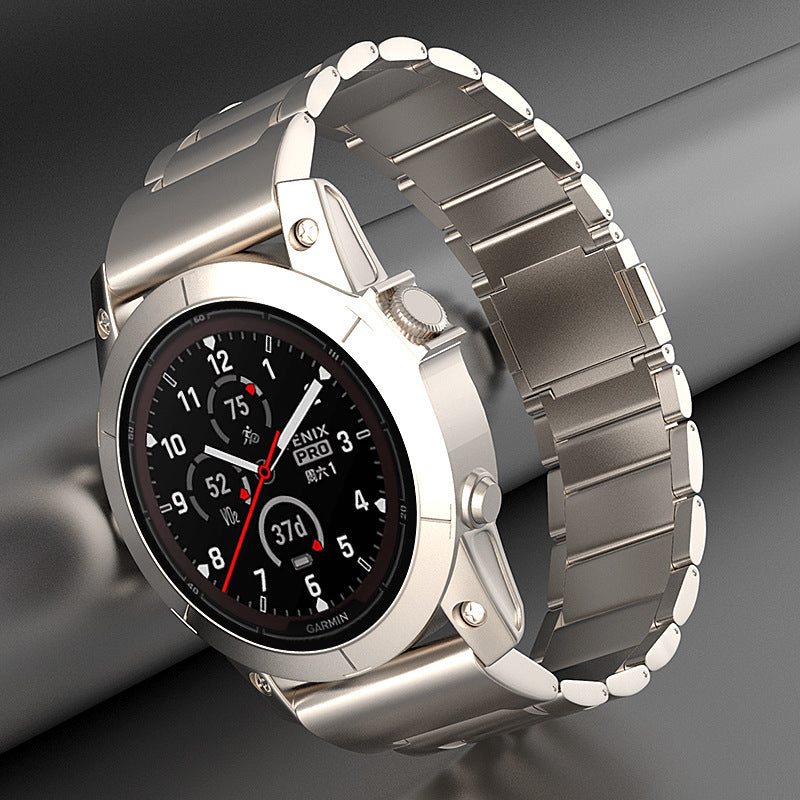 Titanium Magnetic Buckle Watch Band for Garmin Watches
