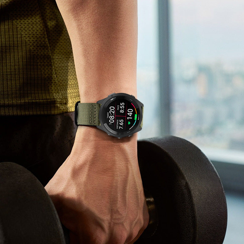 Oval Buckle Design Nylon straps For Venu 3/Venu 2/Forerunner245/255/265