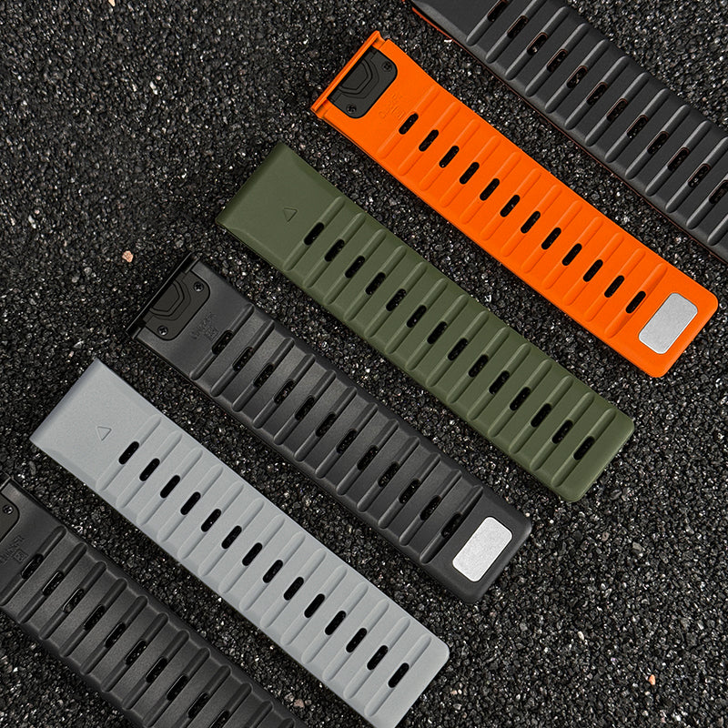 Sport Silicone Strap for Garmin Fenix 8 7X 7 5X 5 6