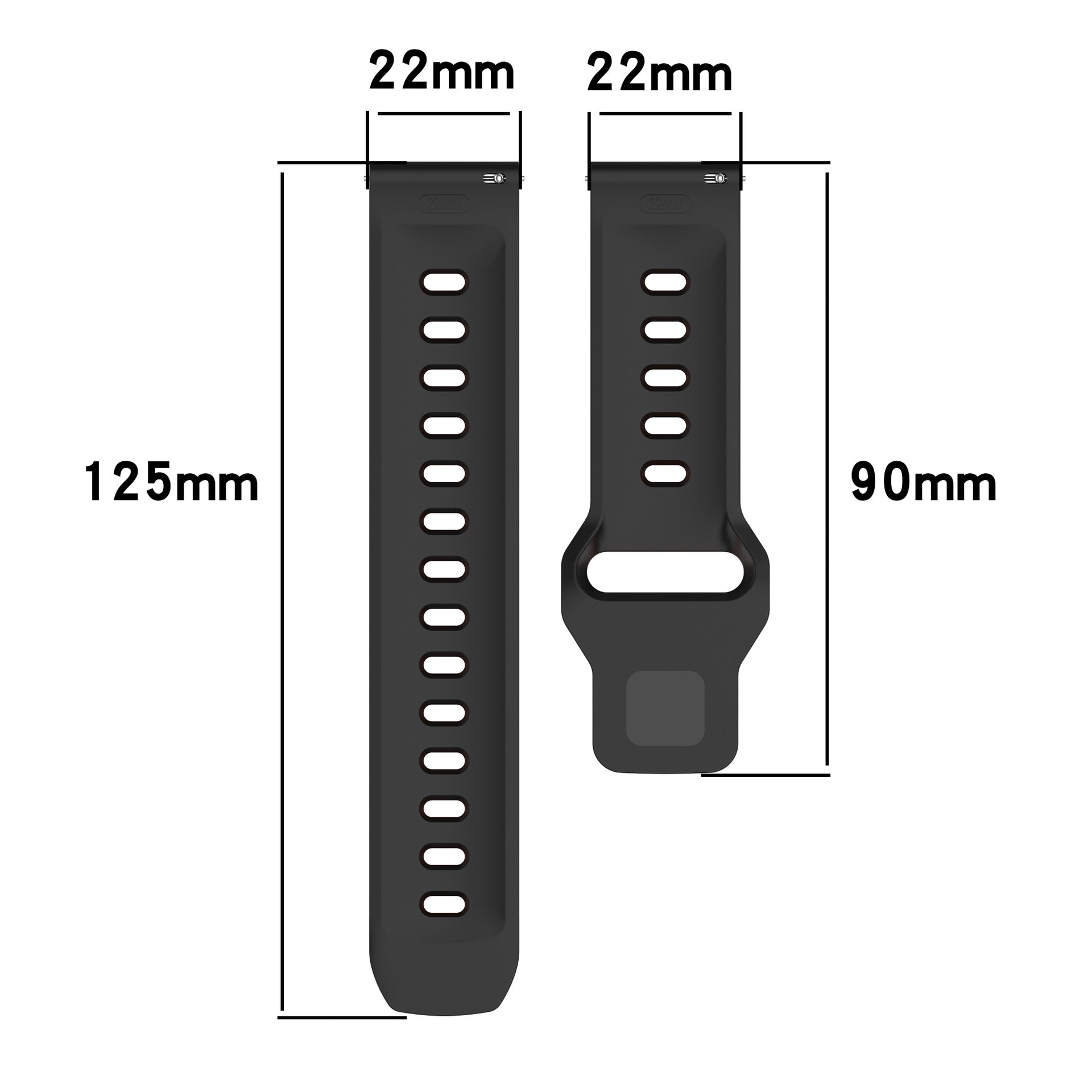 Silicone Band Pro For Garmin Venu3/Venu2/Forerunner255/265