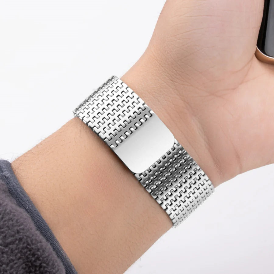 Designer Stainless Steel Magnet Band For Garmin forerunner255 255/venu 3/venu 2