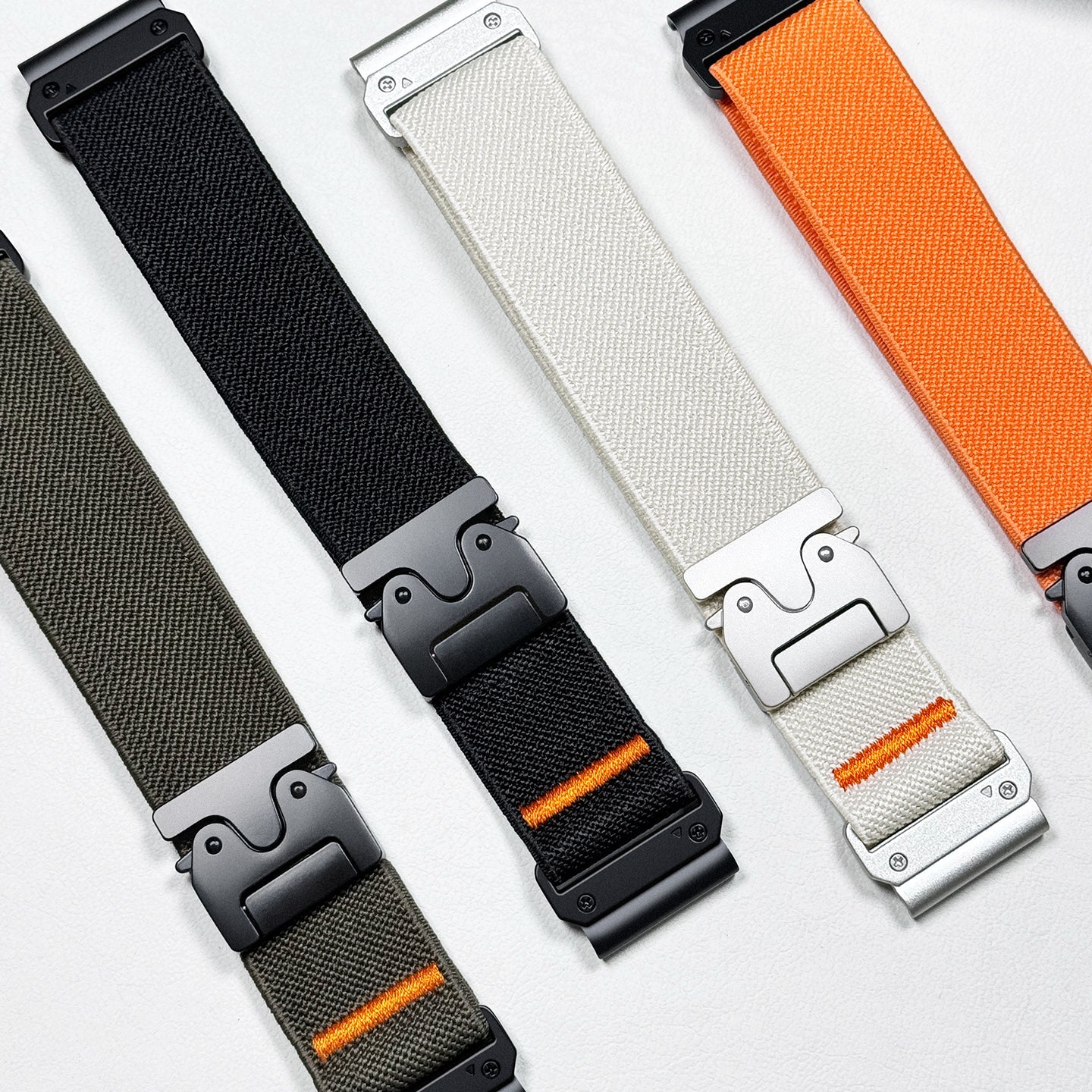 Stretch Sport Nylon Band For  Garmin Watch