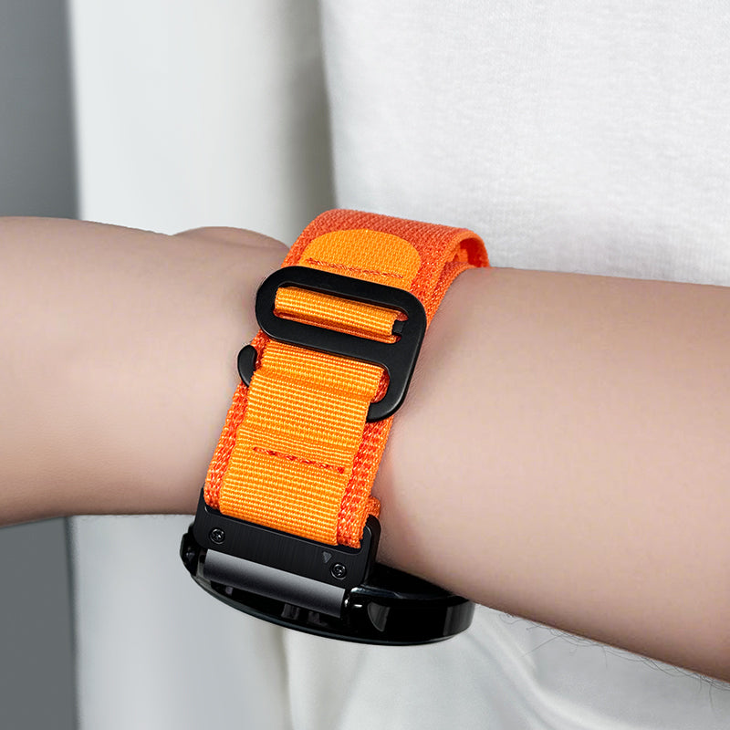 Outdoor Nylon Strap for Garmin Fenix 8 7 7X 6 6X Pro