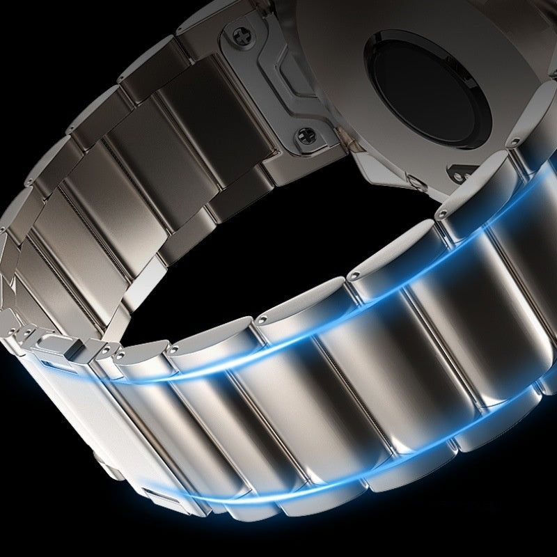Titanium Magnetic Buckle Watch Band for Garmin Watches