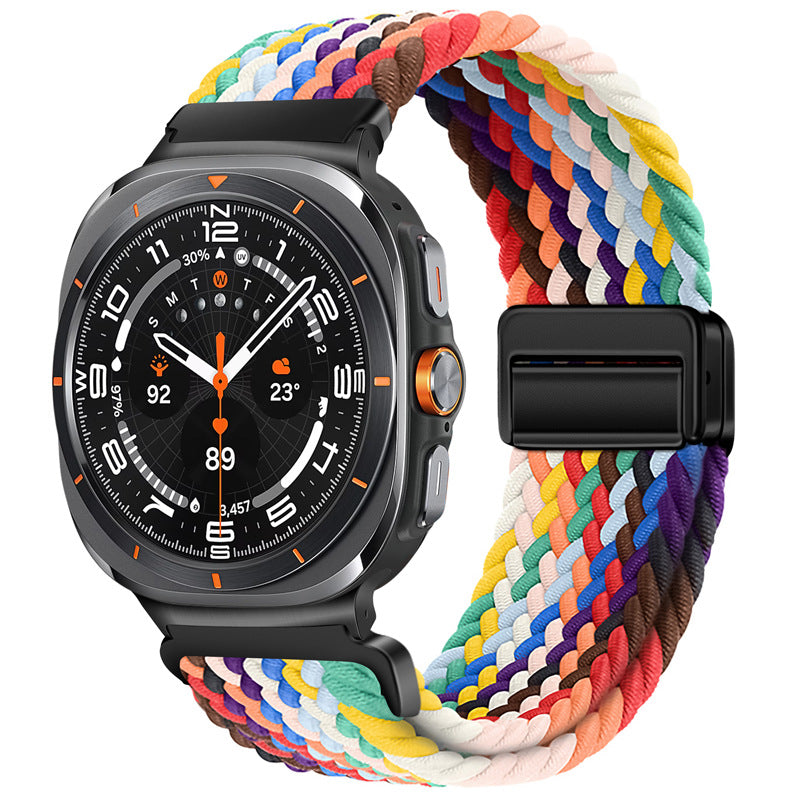 Magnetic buckle strap for Samsung Galaxy Watch Ultra/ Classic 4 /5 /Pro/6 / 7/8 Classic