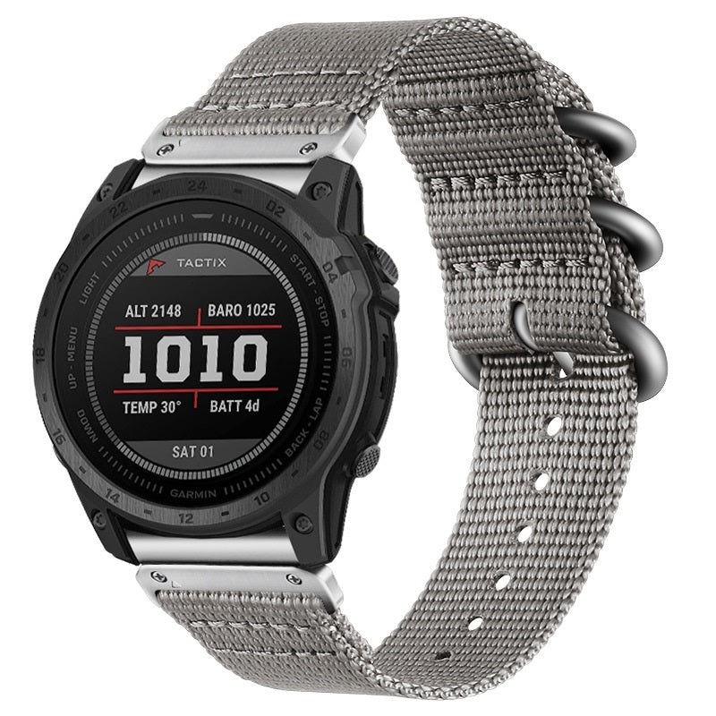 Oval Buckle Design Nylon straps For Garmin