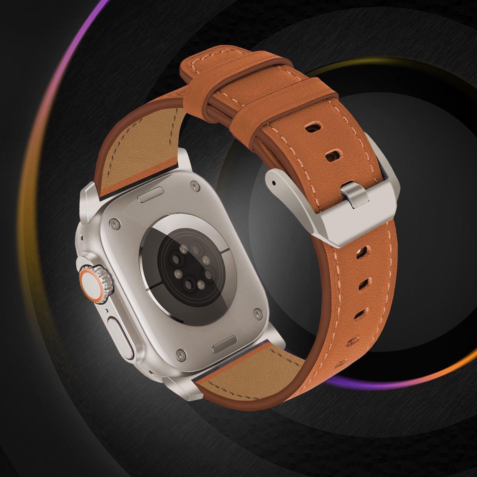 Silk Leather Strap For Apple watch