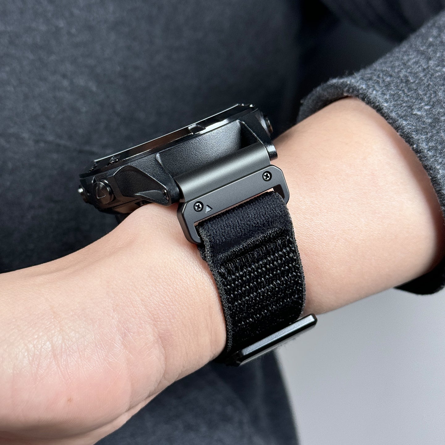 Mountain Pattern Nylon Strap For Garmin