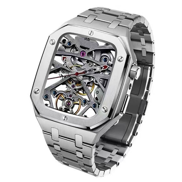 AP Stainless Steel Band Stainless Steel Case Retrofit Kit For Apple Watch