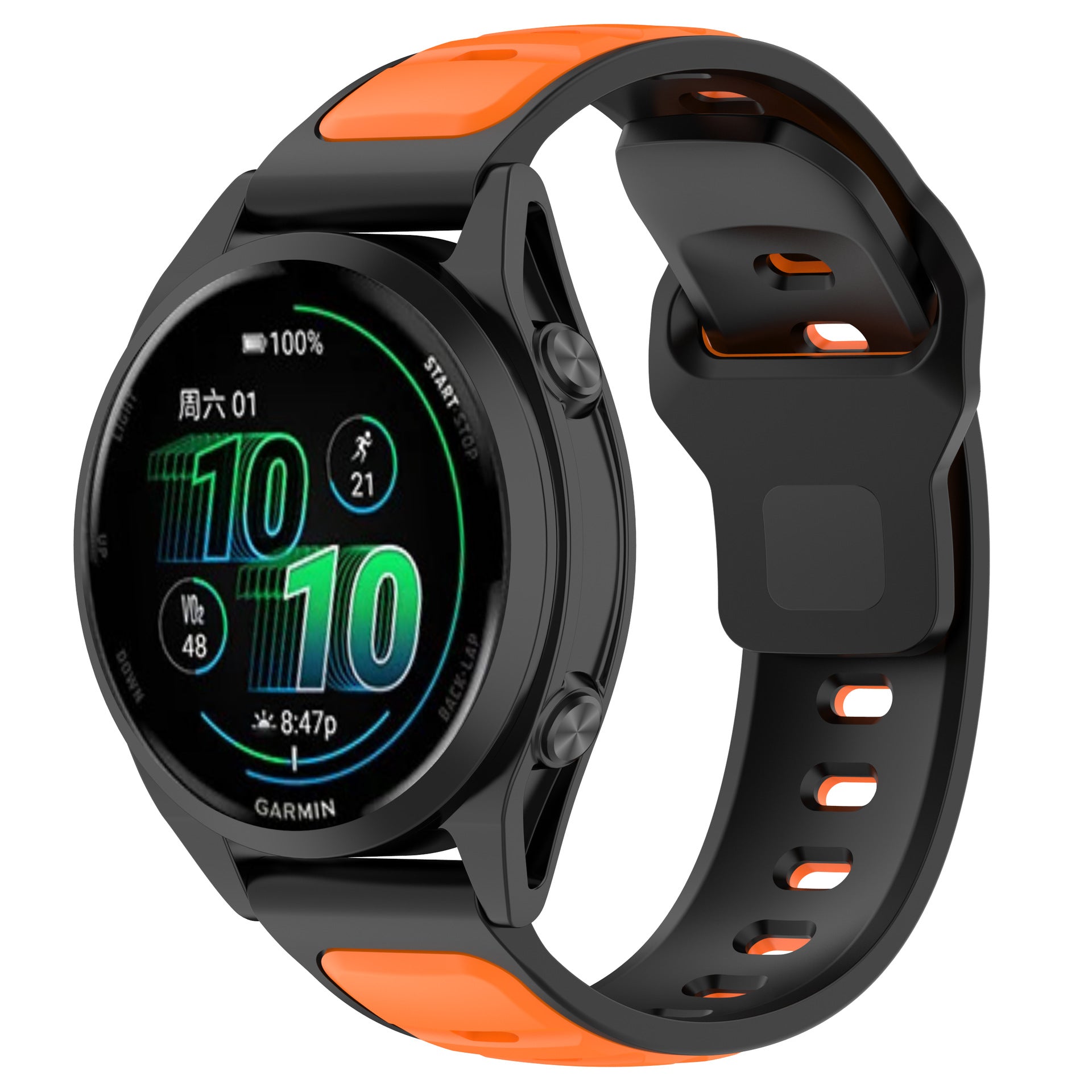 Silicone Band Pro For Garmin Venu3/Venu2/Forerunner255/265