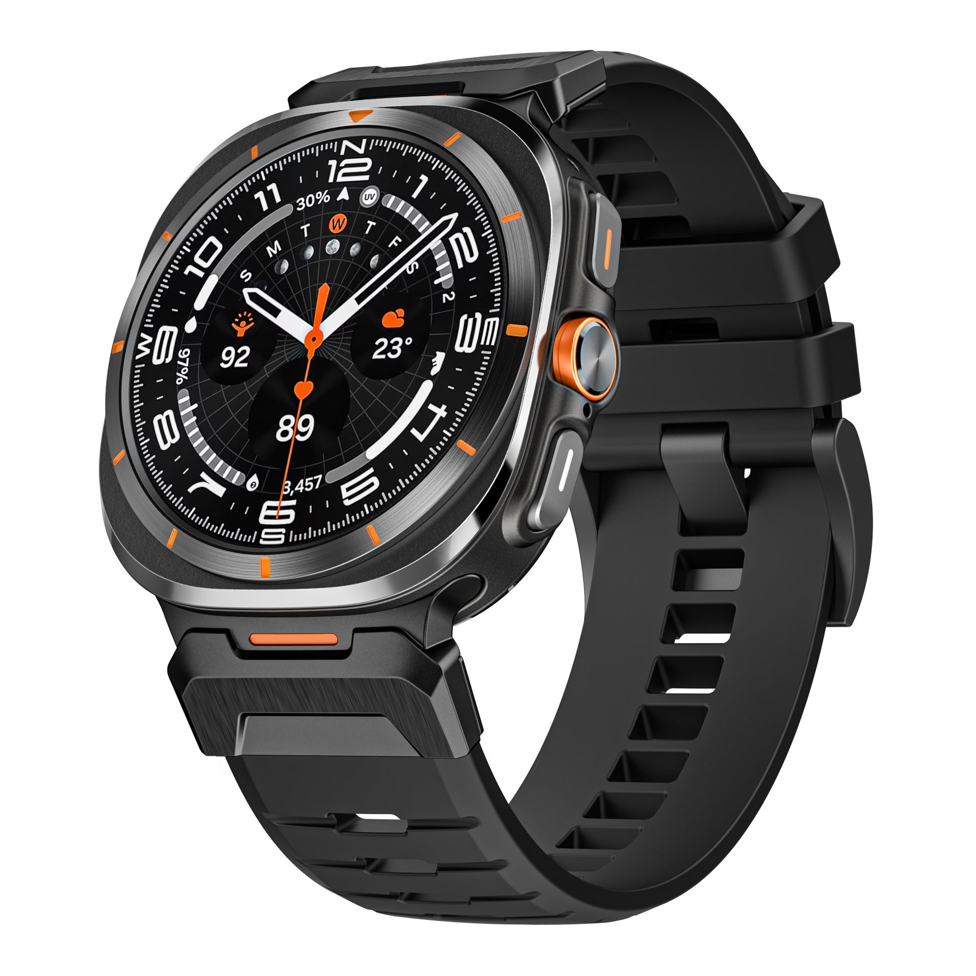 Explorer Fluororubber Band For Samsung Galaxy Watch Ultra