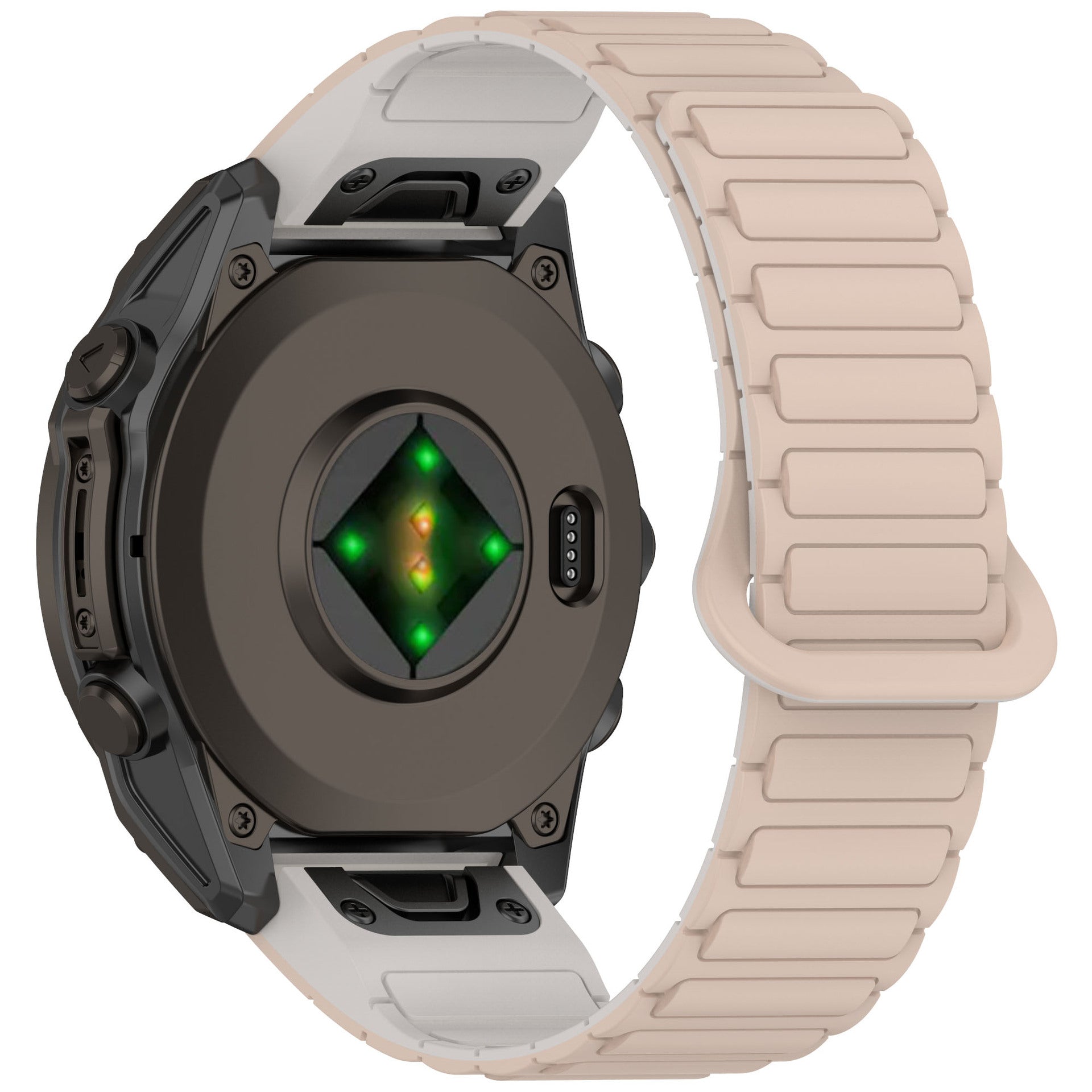 Silicone Magnetic Loop Band For Garmin Fenix 8 5X 6 Pro 6X 7 7X