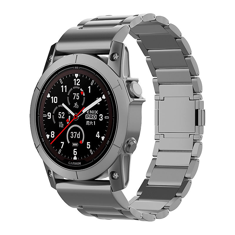 Titanium Magnetic Buckle Watch Band for Garmin Watches