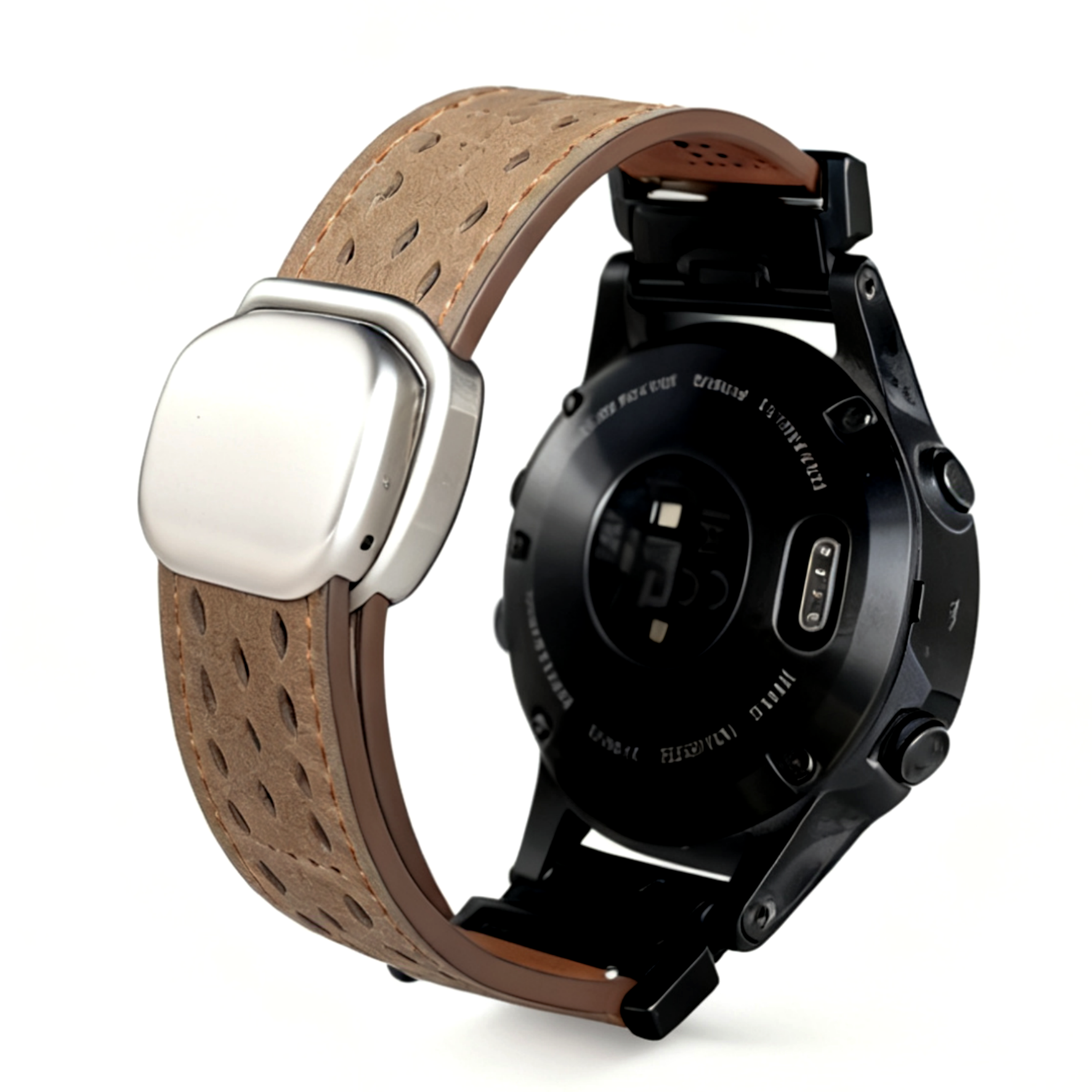 Breathable Leather Strap For Garmin