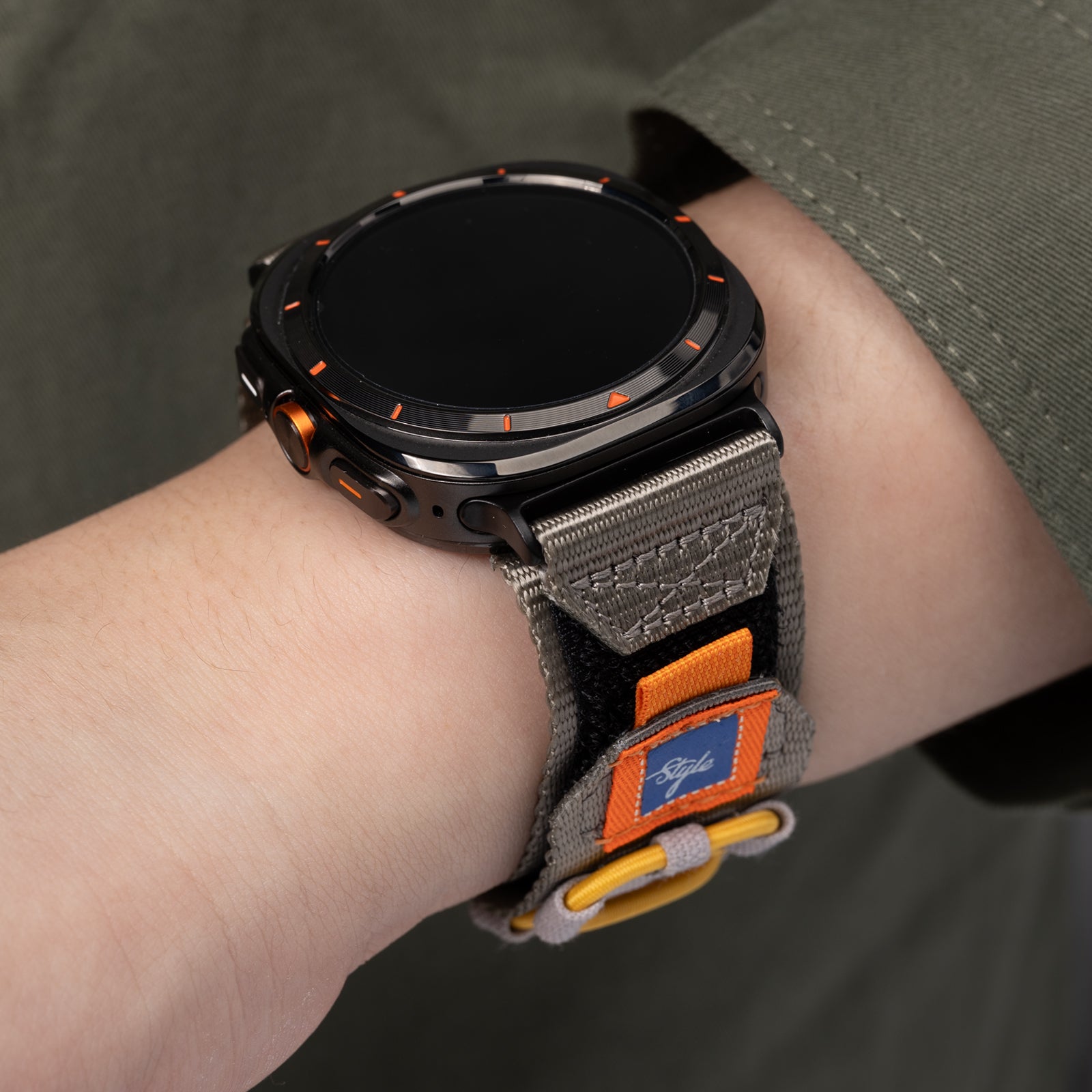 Designer Nylon Woven Band For Samsung Watch Ultra/Watch 8 Classic/7/6/5/4/pro