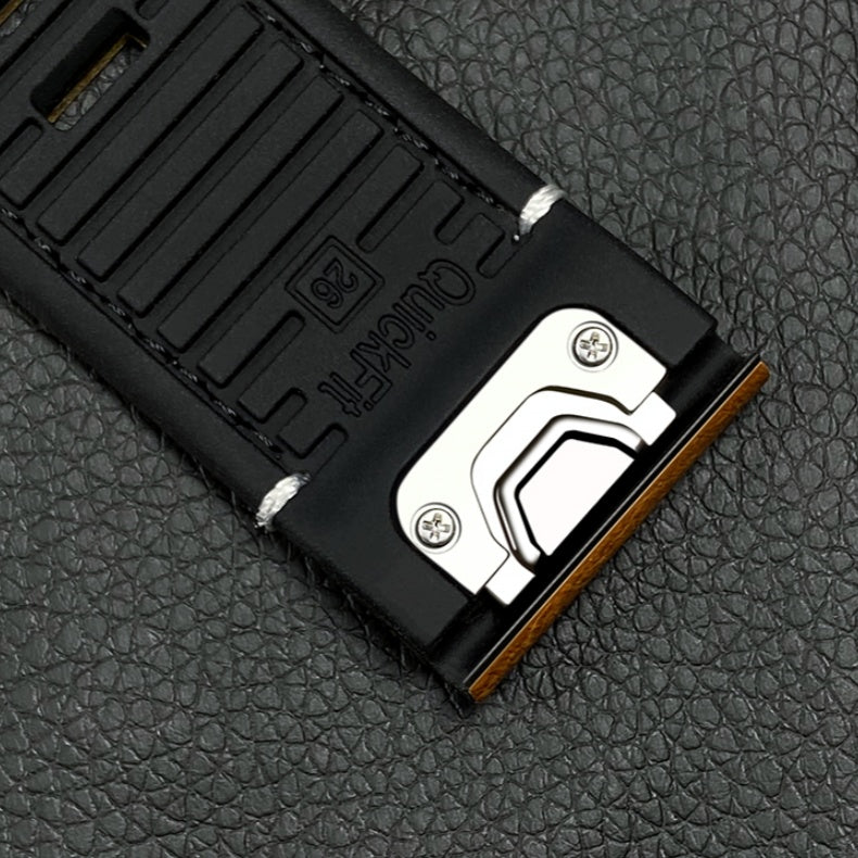 TPU+LeatherBand For Garmin Fenix 8 7X 6X Pro