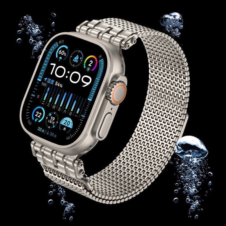 New Pioneer Domino Steel Band For Apple Watch