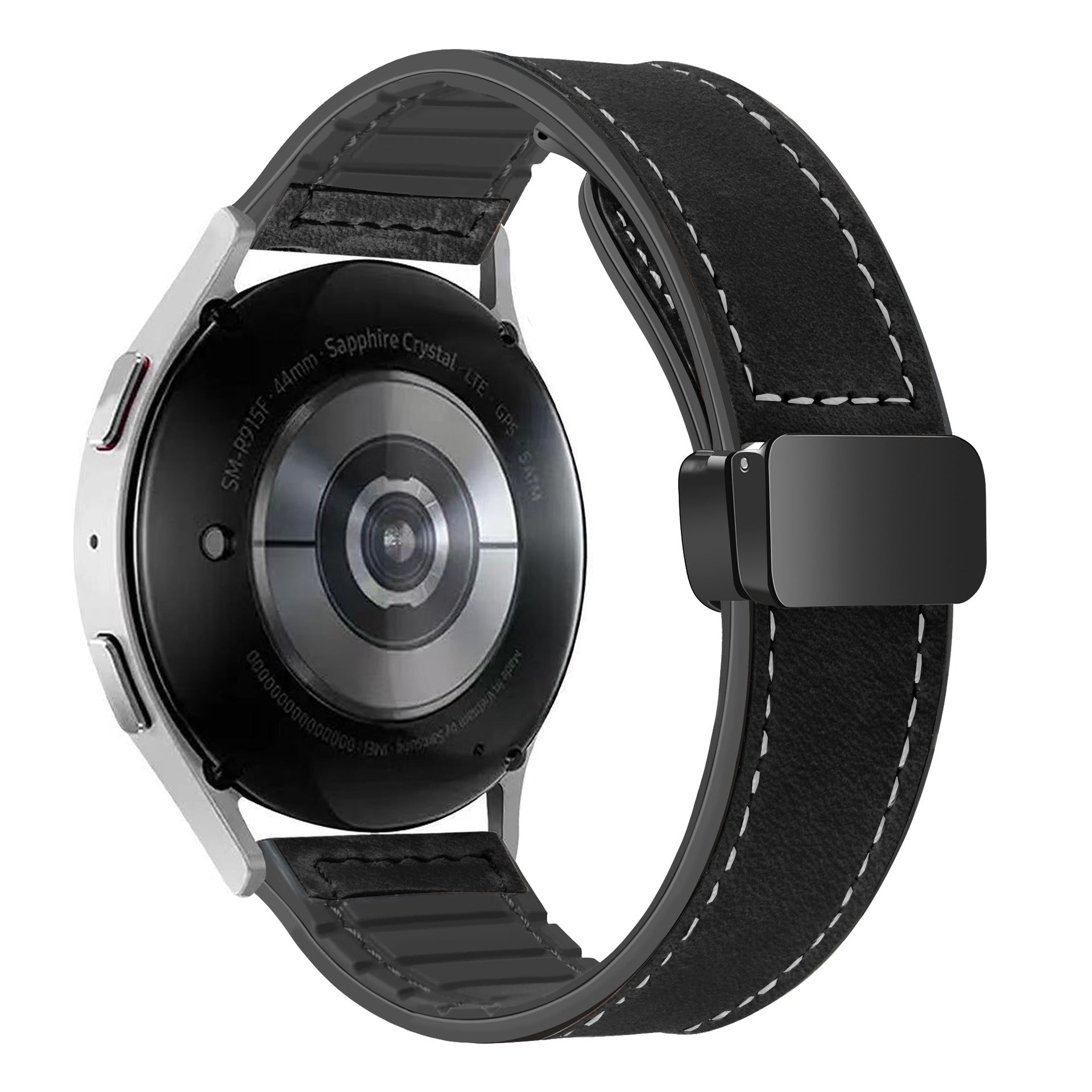Silicone Magnetic Leather Strap For Samsung Samsung Galaxy Watch