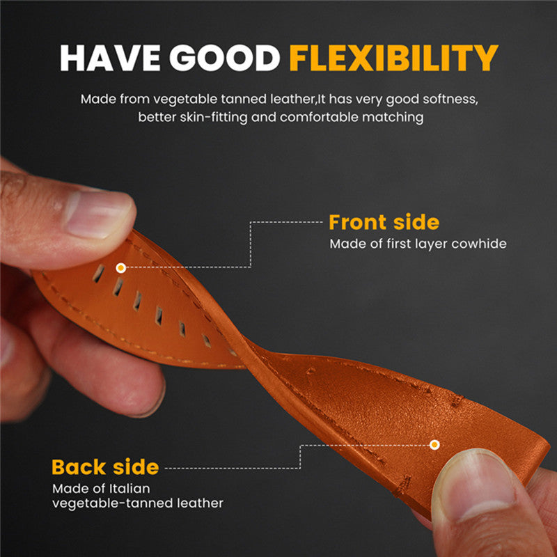 Garmin Quick Fit Handmade Leather Band