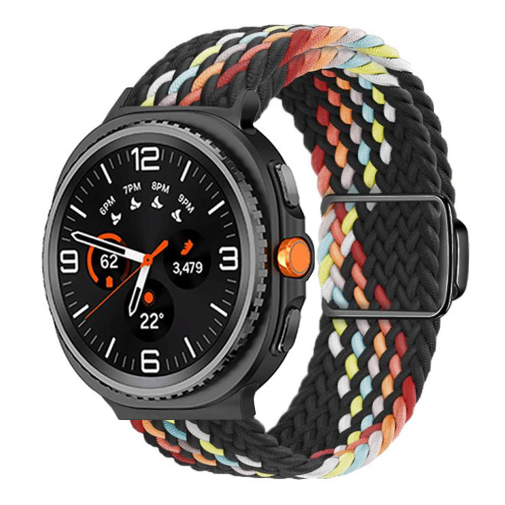 Magnetic Buckle Woven Nylon Strap For Samsung Galaxy Watch