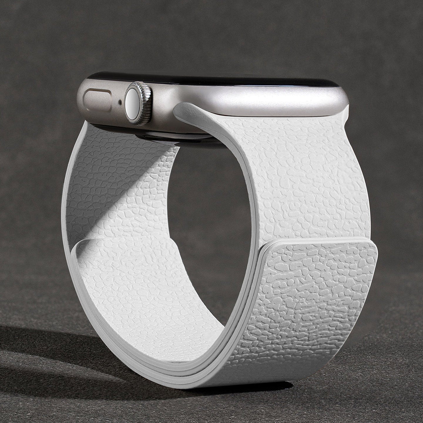 Texture Design-Magnetic Silicone Strap for Apple Watch