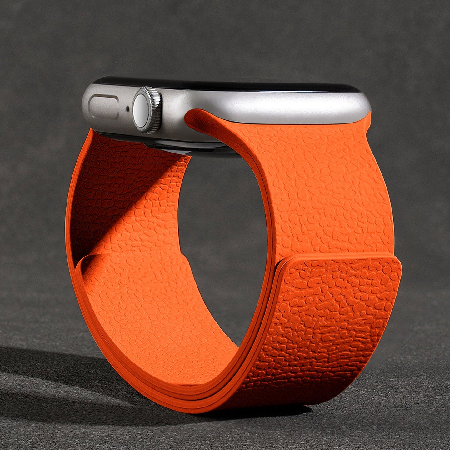 Texture Design-Magnetic Silicone Strap for Apple Watch