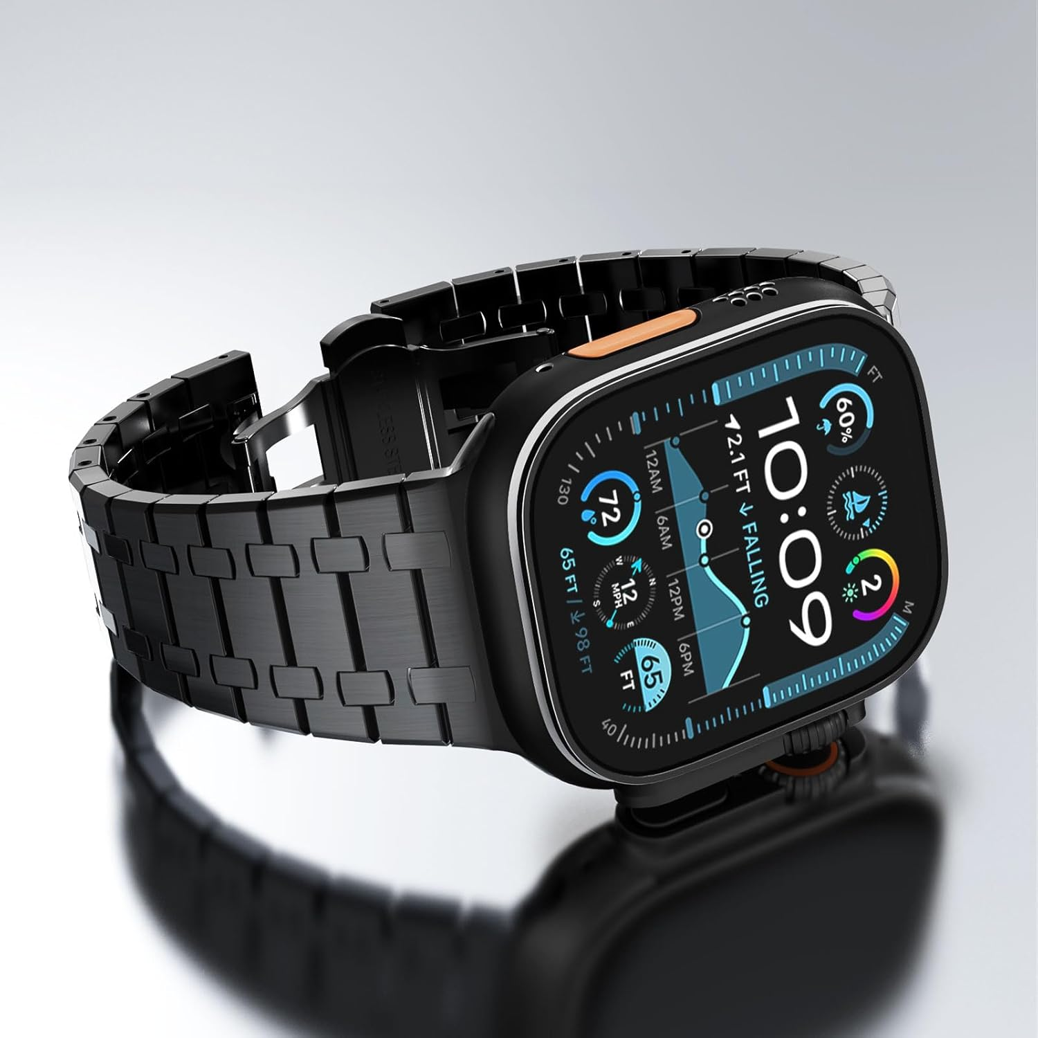 AP Stainless Steel Double Chain Refit Band