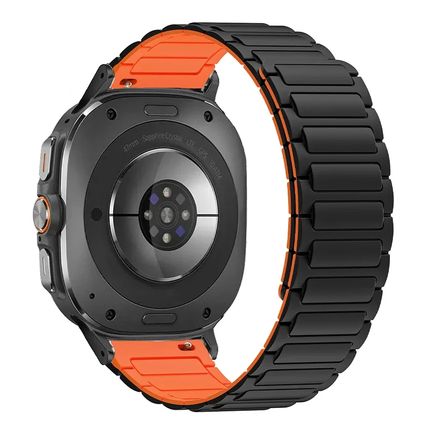 Sports Silicone Magnetic Band For Samsung Galaxy Watch/ Ultra/7/6/5/4