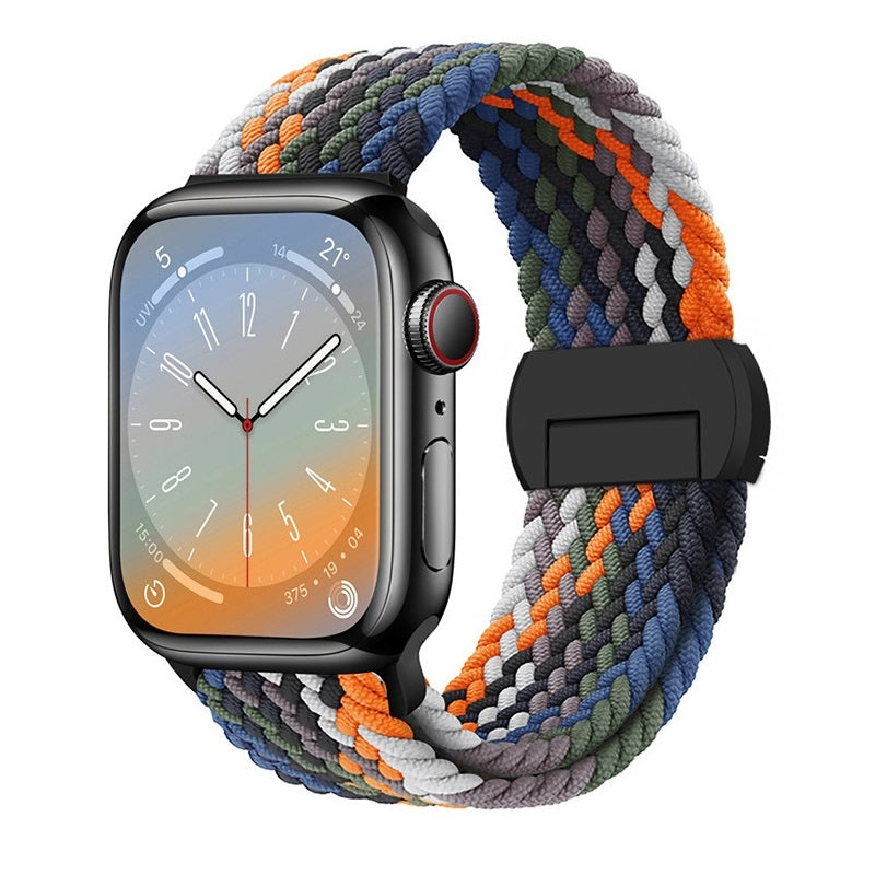 Nylon Round Magnetic Buckle For Apple Watch