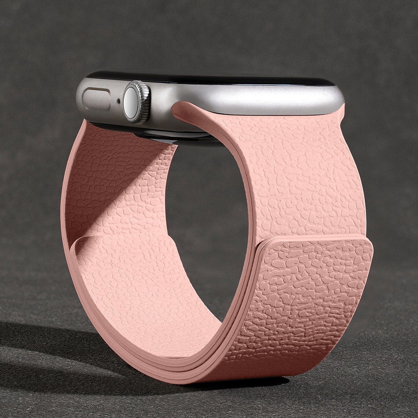Texture Design-Magnetic Silicone Strap for Apple Watch
