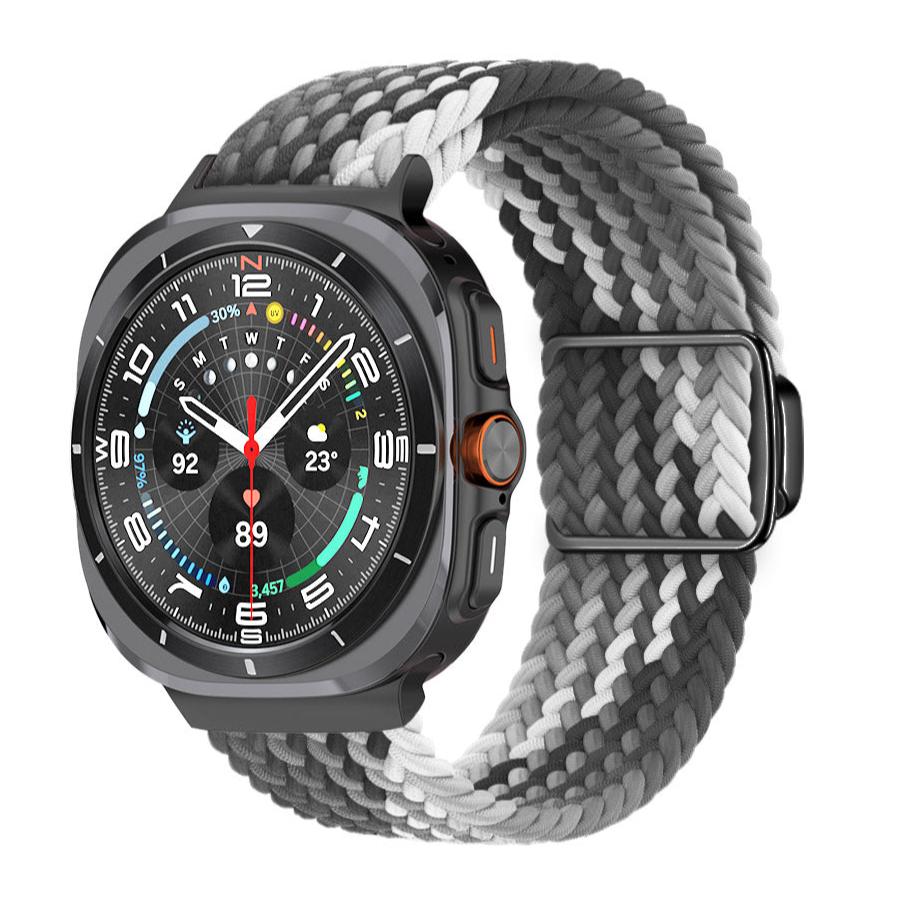 Magnetic Buckle Woven Nylon Strap For Samsung Galaxy Watch