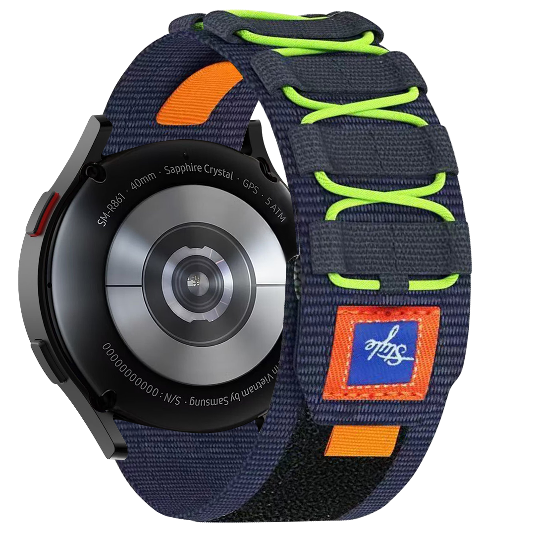 Designer Nylon Woven Band For Samsung Watch Ultra/Watch 8 Classic/7/6/5/4/pro