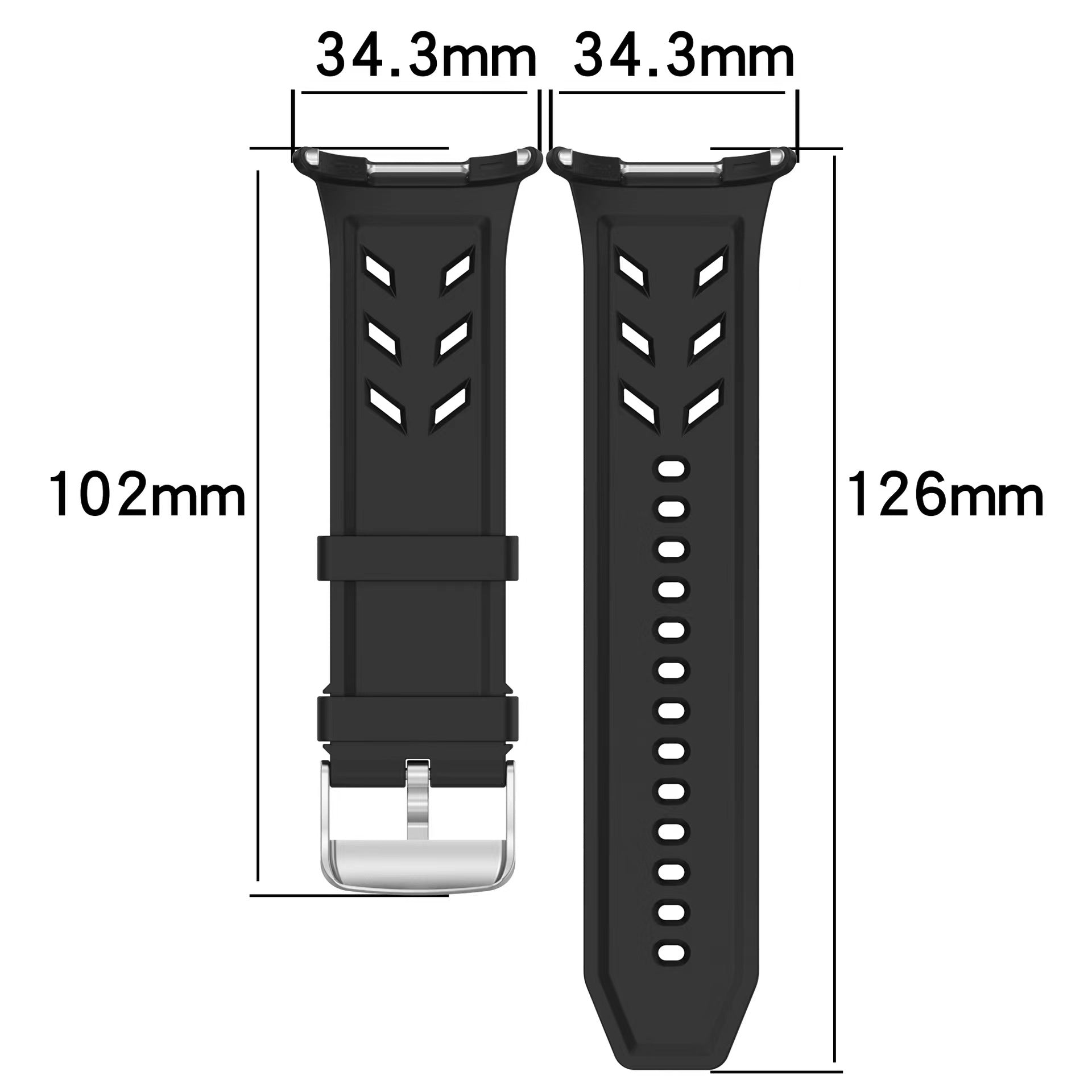 Silicone Breathable Band For Samsung Galaxy Watch Ultra