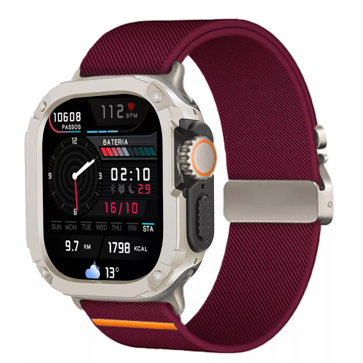 Sport Nylon + Parachute Buckle Strap for Apple Watch