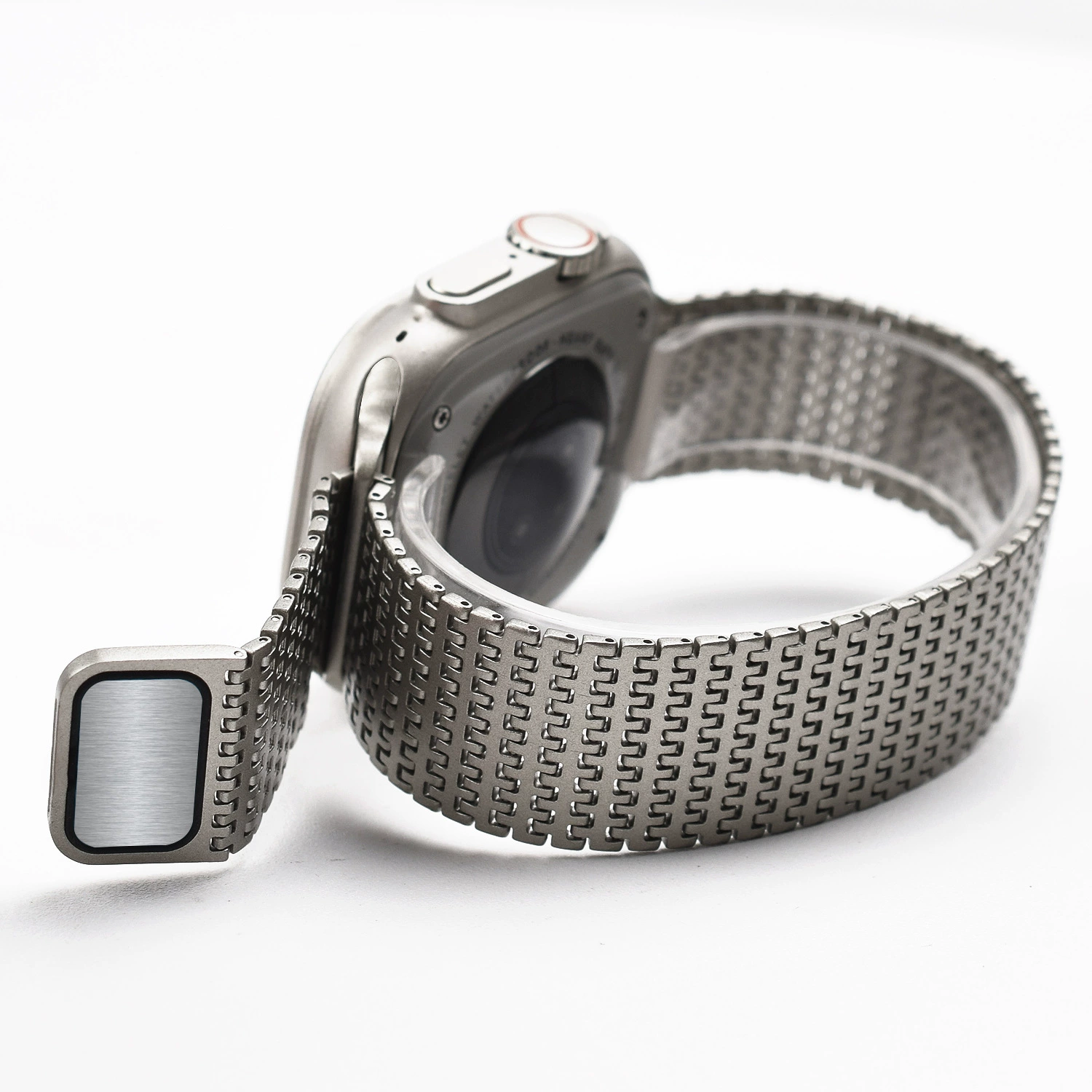 Designer Stainless Steel Magnet Band For Apple Watch