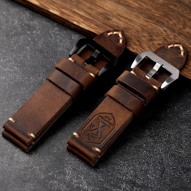 Vintage Leather Band For Samsung Galaxy Watch 8 Classic/Samsung Watch Ultra/ 8 /7/6 /5 Pro/5/4