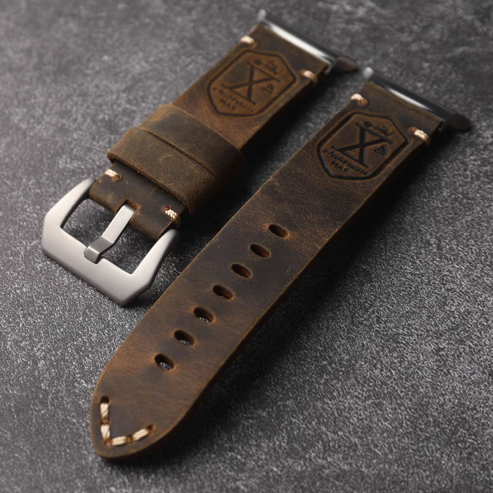 Vintage Leather Band For Samsung Galaxy Watch 8 Classic/Samsung Watch Ultra/ 8 /7/6 /5 Pro/5/4