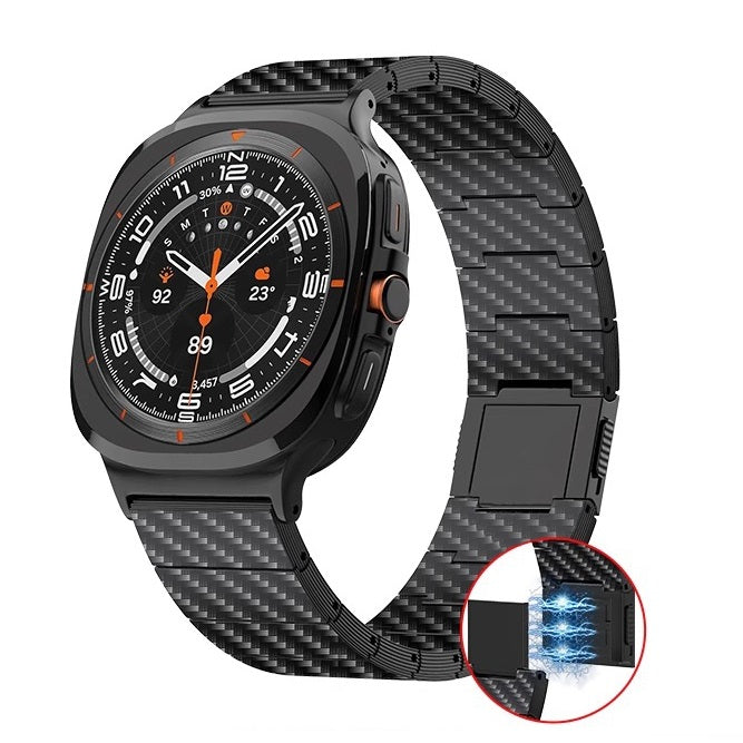 Carbon Fiber Band For Samsung Galaxy Watch Ultra/Watch 8 Classic