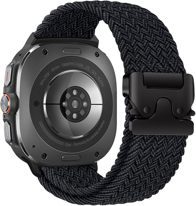 Nylon Braided Band For Samsung Galaxy Watch Ultra 8// 7 /6 / 5 / 4
