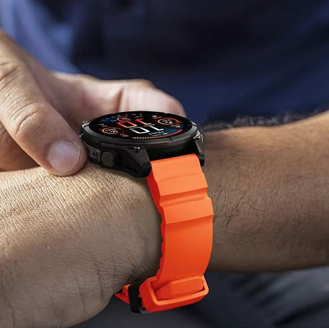 Super Titan Sport Silicone Band For Garmin Fenix 8 7 7X 6
