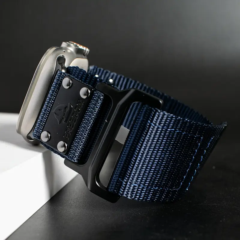 Ultra Wide Nylon Sport Strap For Apple Watch 42/44/45/46/49MM