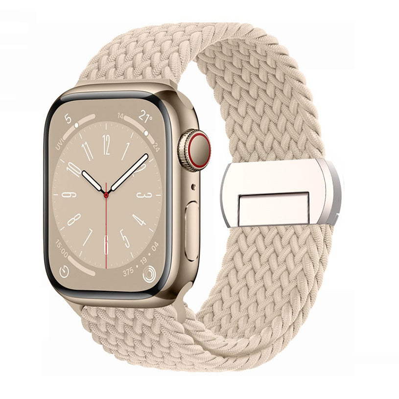 Nylon Round Magnetic Buckle For Apple Watch