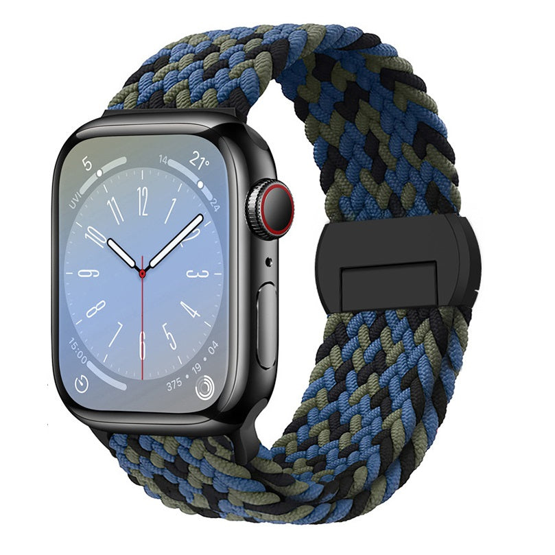 Nylon Round Magnetic Buckle For Apple Watch