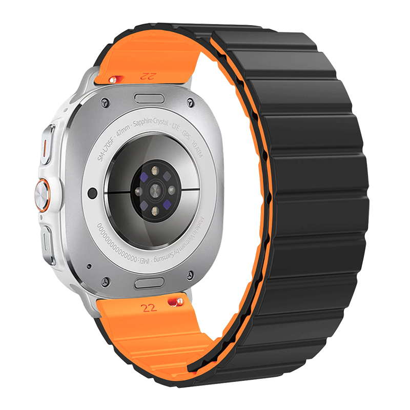 Fearless Silicone Magnetic Band For Samsung Galaxy Watch Ultra
