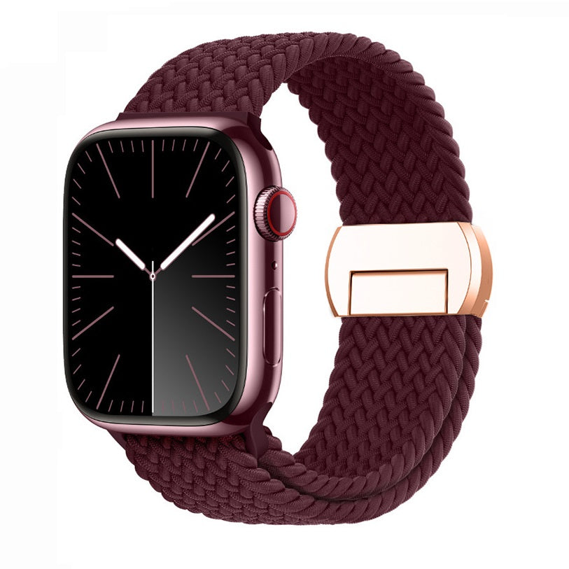 Nylon Round Magnetic Buckle For Apple Watch