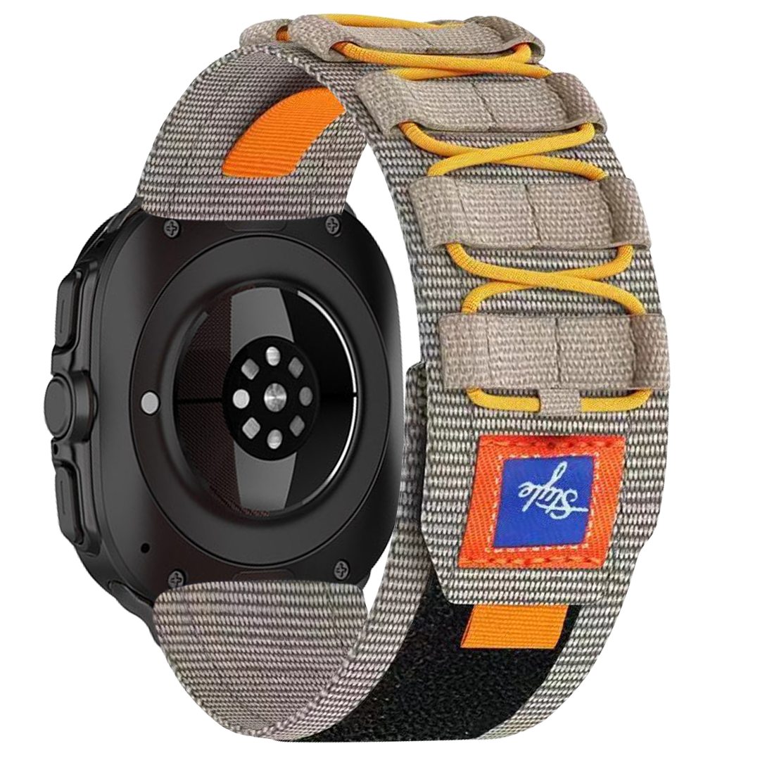 Designer Nylon Woven Band For Samsung Watch Ultra/Watch 8 Classic/7/6/5/4/pro