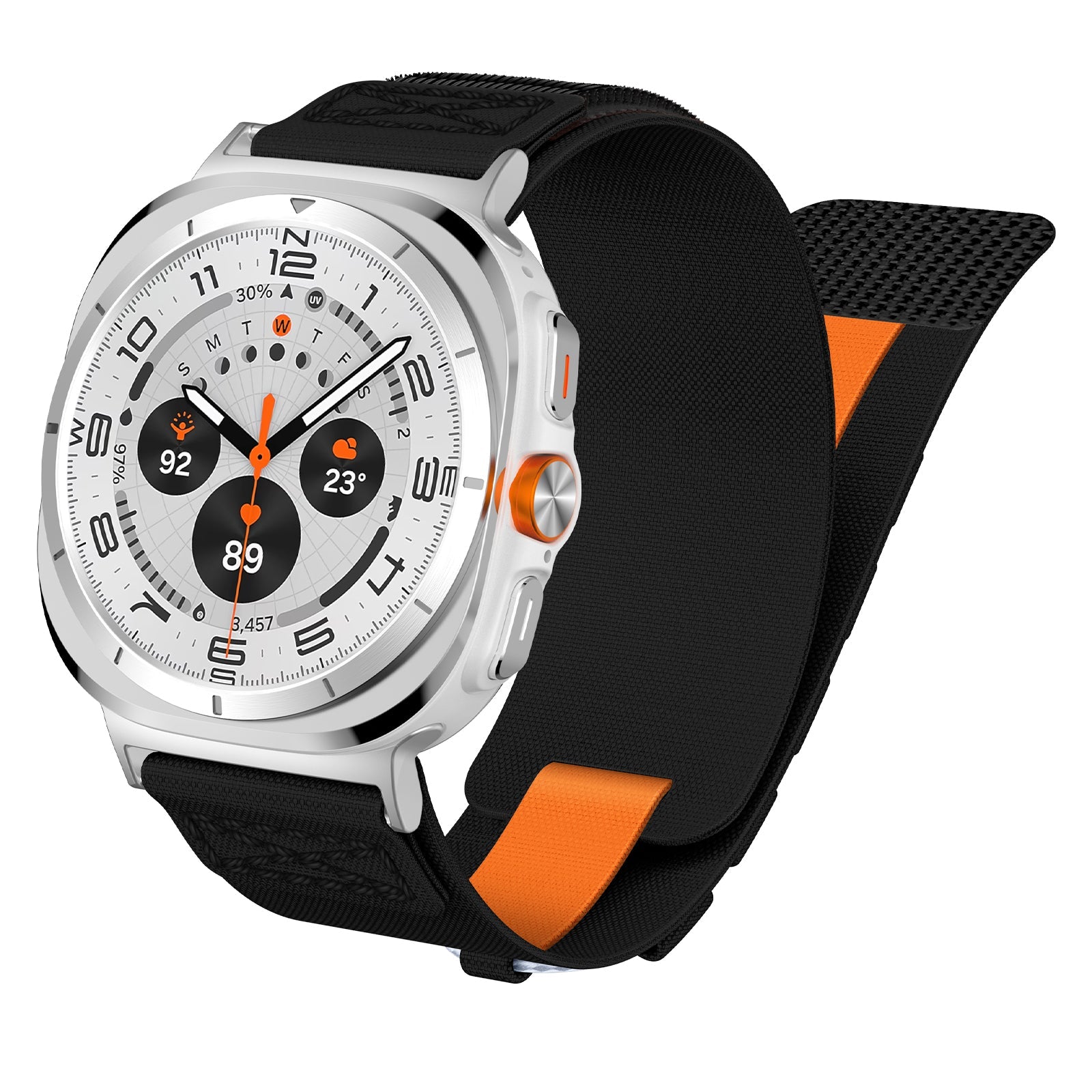 Upgraded Durable Nylon Watch Strap for Samsung Galaxy Watch 8 /8ClassicWatch Ultra